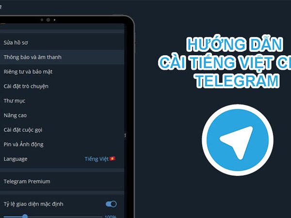Cách cài Tiếng Việt cho Telegram